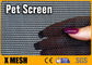 Màu đen và màu xám chống động vật Lớn 60 inch 30% vật liệu PVC như màn hình cửa sổ chó
