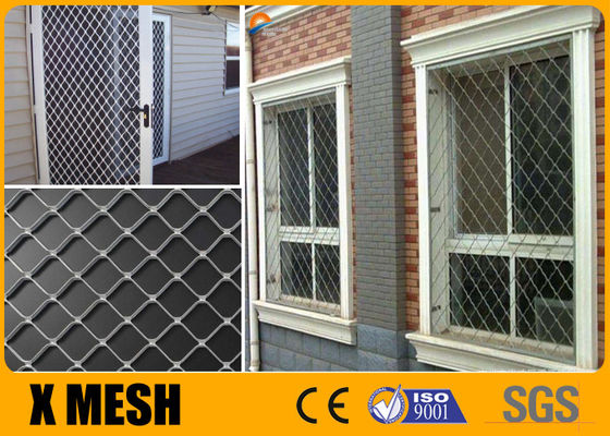 750-1250mm Kim cương mở rộng kim loại lưới lưới lưới ngăn chặn màn hình bền
