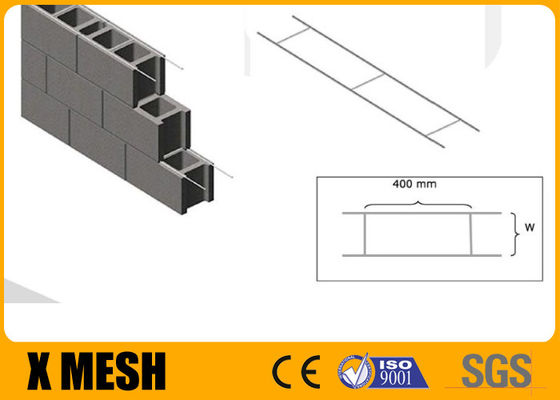 Lưới thép xây dựng 3/16 '' Lưới khối bê tông 3m ASTM 580