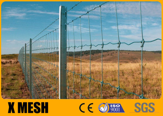 Dây gia súc 330 Ft Hàng rào trường cuộn ASTM A121 Nút cố định