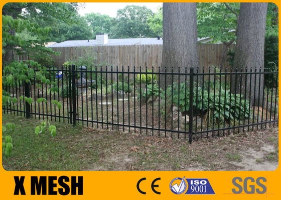 Hợp kim nhôm 2.4x2m Bảo trì hàng rào bằng kim loại an toàn Ban công sân vườn miễn phí