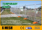 Hàng rào lưới kim loại thông thường Tấm hàng rào di động 2400 W * 2100 H Kích thước