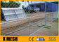 Astm Standard 9 Gauge Chain Link Link Hàng rào tạm thời Od 25mm cho các cánh đồng ven biển