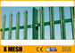 Tấm hàng rào Palisade phủ bột màu xanh lá cây Độ dày nhạt 3mm cho nhà máy nhiệt điện