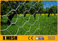 Chiều rộng 1,2m 2 inch Hàng rào lưới đồng dệt hình lục giác Sử dụng trong nông nghiệp thương mại