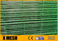 Dây Dia 5mm Hàng rào lưới kim loại RAL 6005 Tấm hàng rào 3d màu xanh lá cây