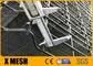RAL 9005 Hàng rào lưới thép sơn tĩnh điện Độ dày 2mm 50 * 200mm