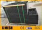 Dây 4mm Chiều rộng 3m Hàng rào lưới chống leo núi PVC tráng RAL 9005
