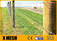 Hàng rào trường mạ kẽm bản lề với lưới thép 1,8m ASTM A121