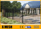 Hợp kim nhôm 2.4x2m Bảo trì hàng rào bằng kim loại an toàn Ban công sân vườn miễn phí