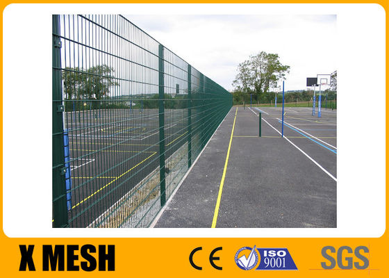 630 × 2500mm Tiêu chuẩn dây đôi hàng rào lưới hàn lỗ vuông mạ kẽm