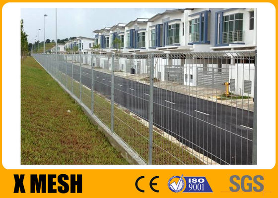 Bảng điều khiển hàng rào lưới BRC được tráng hoặc mạ kẽm hoặc mạ kẽm cao 2,4m
